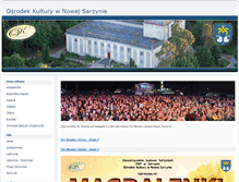 Tablet Screenshot of kultura.nowasarzyna.eu