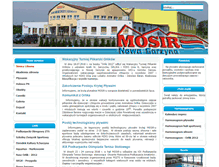 Tablet Screenshot of mosir.nowasarzyna.pl